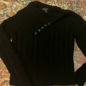 Banana Republic Heavy Wool Angora Sweater High Neck Sz. Large